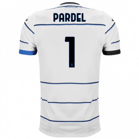 Kandiny Niño Camiseta Piotr Pardel #1 Blanco 2ª Equipación 2023/24 La Camisa Chile