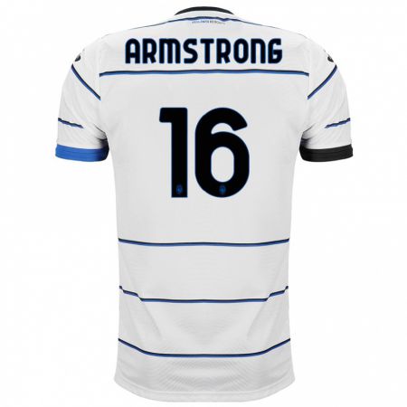 Kandiny Niño Camiseta Daniel Armstrong #16 Blanco 2ª Equipación 2023/24 La Camisa Chile