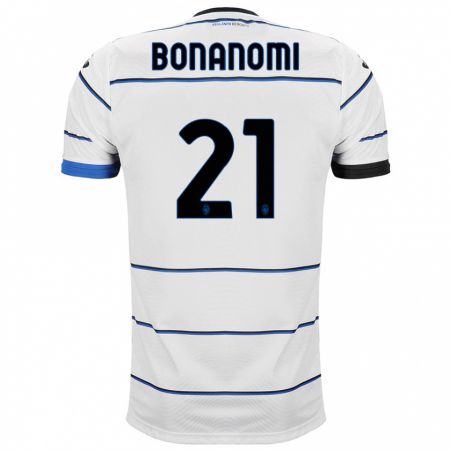 Kandiny Niño Camiseta Andrea Bonanomi #21 Blanco 2ª Equipación 2023/24 La Camisa Chile