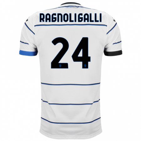Kandiny Niño Camiseta Federico Ragnoli Galli #24 Blanco 2ª Equipación 2023/24 La Camisa Chile