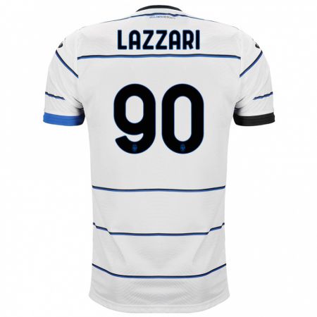 Kandiny Niño Camiseta Ilaria Lazzari #90 Blanco 2ª Equipación 2023/24 La Camisa Chile