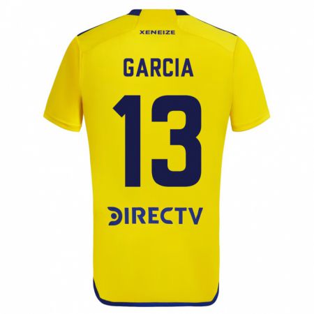 Kandiny Niño Camiseta Javier García #13 Amarillo 2ª Equipación 2023/24 La Camisa Chile