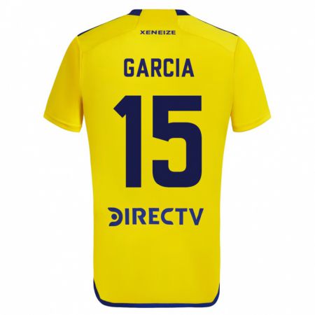 Kandiny Niño Camiseta Ramiro Garcia #15 Amarillo 2ª Equipación 2023/24 La Camisa Chile