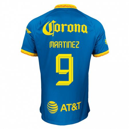 Kandiny Niño Camiseta Roger Martinez #9 Azul 2ª Equipación 2023/24 La Camisa Chile