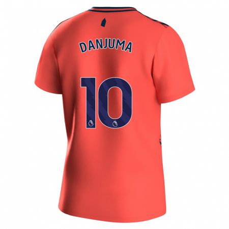 Kandiny Hombre Camiseta Arnaut Danjuma #10 Coralino 2ª Equipación 2023/24 La Camisa Chile