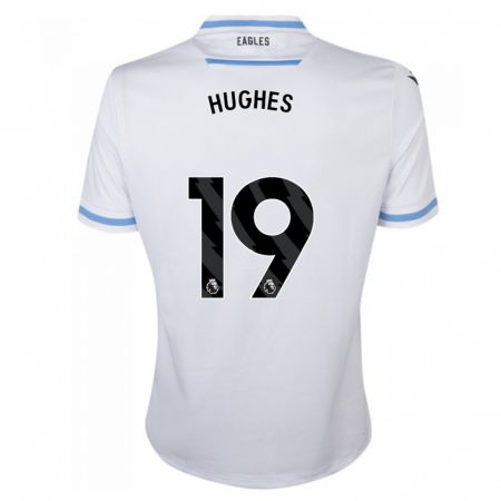 Kandiny Hombre Camiseta Will Hughes #19 Blanco 2ª Equipación 2023/24 La Camisa Chile