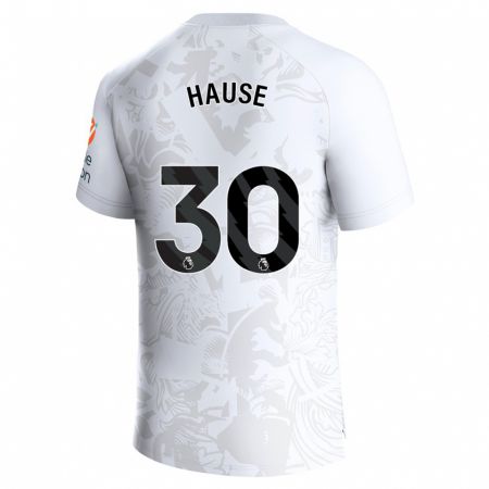 Kandiny Hombre Camiseta Kortney Hause #30 Blanco 2ª Equipación 2023/24 La Camisa Chile