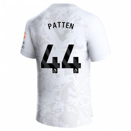 Kandiny Hombre Camiseta Anna Patten #44 Blanco 2ª Equipación 2023/24 La Camisa Chile