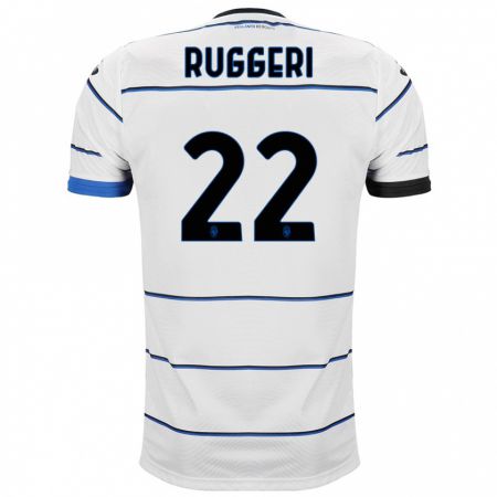 Kandiny Hombre Camiseta Matteo Ruggeri #22 Blanco 2ª Equipación 2023/24 La Camisa Chile