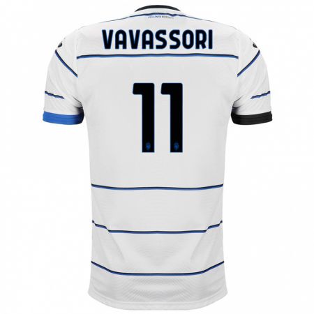 Kandiny Hombre Camiseta Dominic Vavassori #11 Blanco 2ª Equipación 2023/24 La Camisa Chile