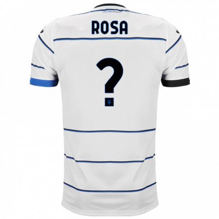 Kandiny Hombre Camiseta Alessio Rosa #0 Blanco 2ª Equipación 2023/24 La Camisa Chile