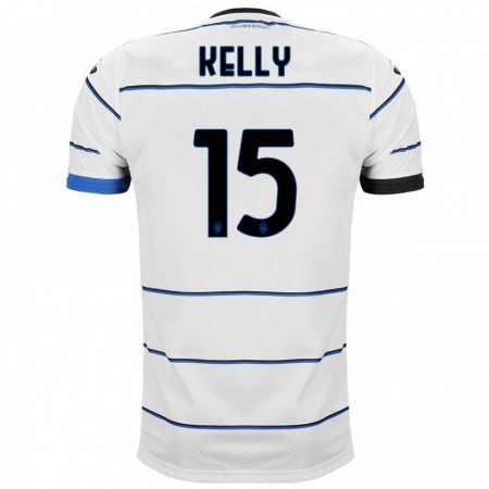 Kandiny Hombre Camiseta Maegan Kelly #15 Blanco 2ª Equipación 2023/24 La Camisa Chile