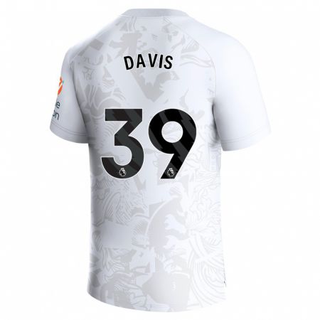 Kandiny Mujer Camiseta Keinan Davis #39 Blanco 2ª Equipación 2023/24 La Camisa Chile