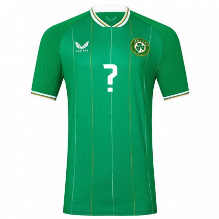 Kandiny Hombre Camiseta Irlanda Patrick Baranyai #0 Verde 1ª Equipación 24-26 La Camisa Chile