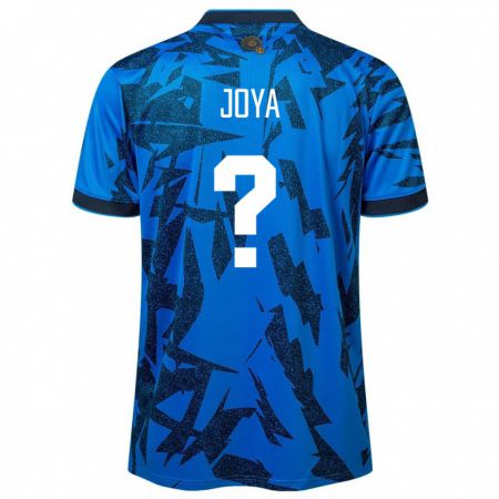 Kandiny Hombre Camiseta El Salvador Marlon Joya #0 Azul 1ª Equipación 24-26 La Camisa Chile