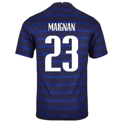 Mujer Selección de fútbol de Francia Camiseta Mike Maignan #23 1ª Equipación Azul oscuro 2021 Chile