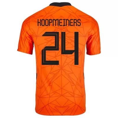 Mujer Selección de fútbol de los Países Bajos Camiseta Teun Koopmeiners #24 1ª Equipación naranja 2021 Chile