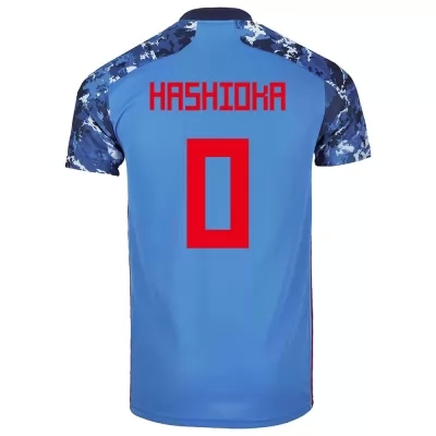 Mujer Selección De Fútbol De Japón Camiseta Daiki Hashioka #0 1ª Equipación Azul Oscuro 2021 Chile