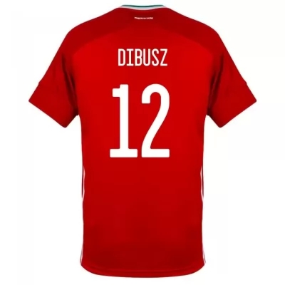 Mujer Selección De Fútbol De Hungría Camiseta Denes Dibusz #12 1ª Equipación Rojo 2021 Chile