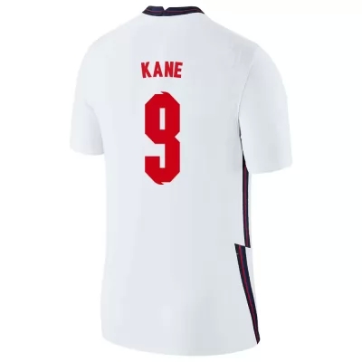 Hombre Selección de fútbol de Inglaterra Camiseta Harry Kane #9 1ª Equipación Blanco 2021 Chile