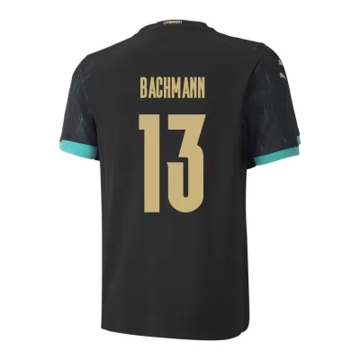Mujer Selección de fútbol de Austria Camiseta Daniel Bachmann #13 2ª Equipación Negro 2021 Chile