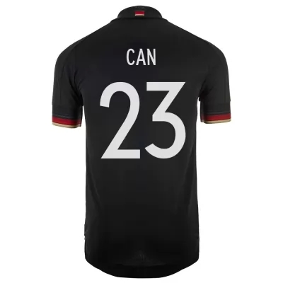 Niño Selección de fútbol de Alemania Camiseta Emre Can #23 2ª Equipación Negro 2021 Chile