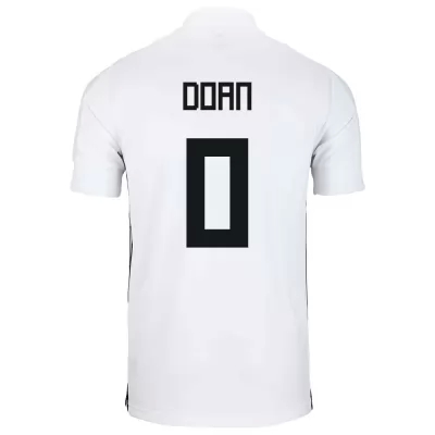 Mujer Selección de fútbol de Japón Camiseta Ritsu Doan #0 2ª Equipación Blanco 2021 Chile