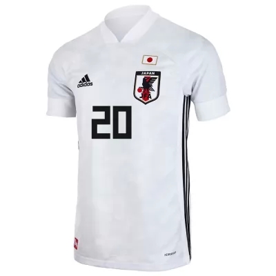 Mujer Selección de fútbol de Japón Camiseta Ko Itakura #20 2ª Equipación Blanco 2021 Chile