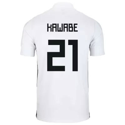 Mujer Selección de fútbol de Japón Camiseta Hayao Kawabe #21 2ª Equipación Blanco 2021 Chile