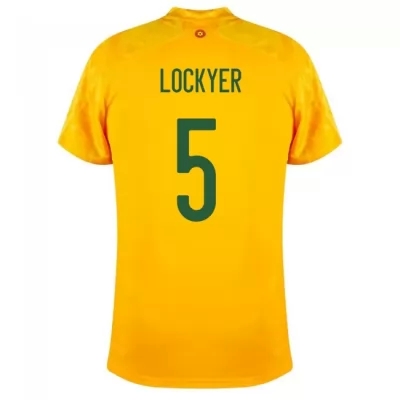Mujer Selección de fútbol de Gales Camiseta Tom Lockyer #5 2ª Equipación Amarillo 2021 Chile