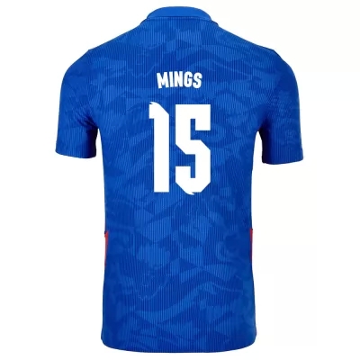 Niño Selección de fútbol de Inglaterra Camiseta Tyrone Mings #15 2ª Equipación Azul 2021 Chile