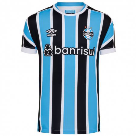 Kandiny Niño Camiseta Gabriel Grando #12 Azul 1ª Equipación 2023/24 La Camisa Chile