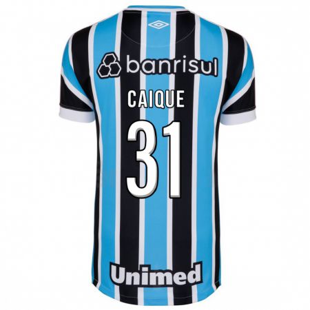 Kandiny Niño Camiseta Caíque #31 Azul 1ª Equipación 2023/24 La Camisa Chile