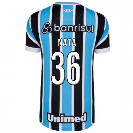 Kandiny Niño Camiseta Natã #36 Azul 1ª Equipación 2023/24 La Camisa Chile