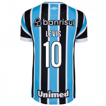 Kandiny Niño Camiseta Rafa Levis #10 Azul 1ª Equipación 2023/24 La Camisa Chile