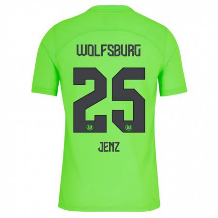 Kandiny Niño Camiseta Moritz Jenz #25 Verde 1ª Equipación 2023/24 La Camisa Chile