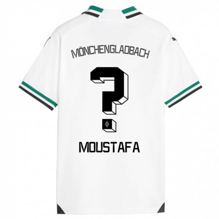 Kandiny Niño Camiseta Seif Ashraf Moustafa #0 Blanco Verde 1ª Equipación 2023/24 La Camisa Chile