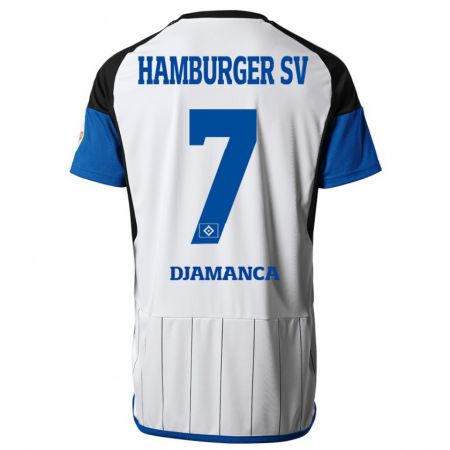 Kandiny Niño Camiseta Ismaila Djamanca #7 Blanco 1ª Equipación 2023/24 La Camisa Chile
