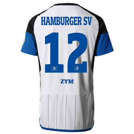 Kandiny Niño Camiseta Marcel Zym #12 Blanco 1ª Equipación 2023/24 La Camisa Chile