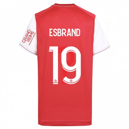 Kandiny Niño Camiseta Josh Wilson-Esbrand #19 Rojo 1ª Equipación 2023/24 La Camisa Chile