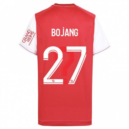 Kandiny Niño Camiseta Adama Bojang #27 Rojo 1ª Equipación 2023/24 La Camisa Chile