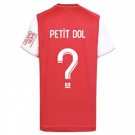 Kandiny Niño Camiseta Alvin Petit Dol #0 Rojo 1ª Equipación 2023/24 La Camisa Chile