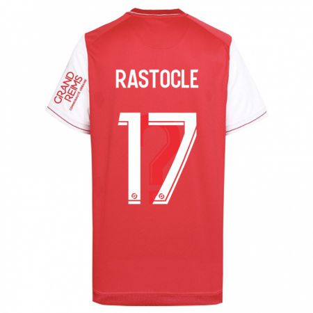 Kandiny Niño Camiseta Jade Rastocle #17 Rojo 1ª Equipación 2023/24 La Camisa Chile
