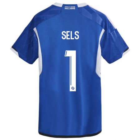 Kandiny Niño Camiseta Matz Sels #1 Azul 1ª Equipación 2023/24 La Camisa Chile