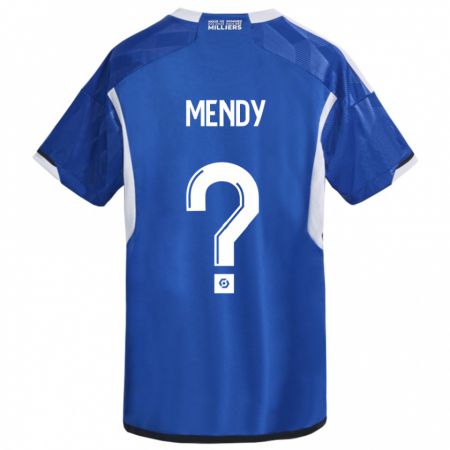 Kandiny Niño Camiseta François Mendy #0 Azul 1ª Equipación 2023/24 La Camisa Chile