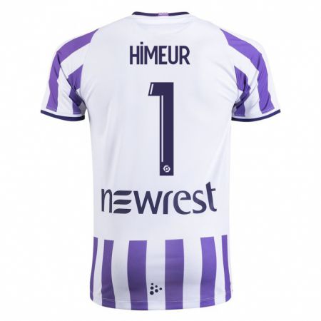 Kandiny Niño Camiseta Thomas Himeur #1 Blanco 1ª Equipación 2023/24 La Camisa Chile