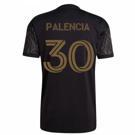 Kandiny Niño Camiseta Sergi Palencia #30 Negro 1ª Equipación 2023/24 La Camisa Chile