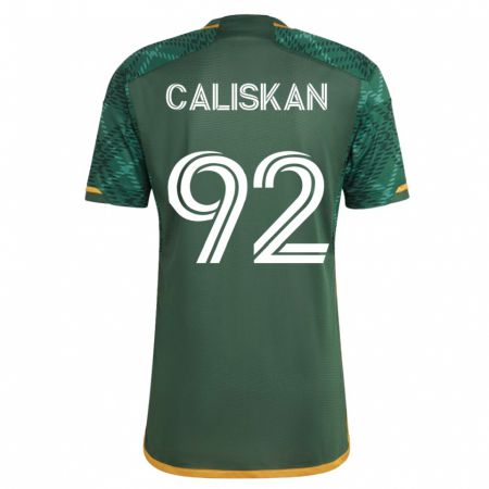 Kandiny Niño Camiseta Noel Caliskan #92 Verde 1ª Equipación 2023/24 La Camisa Chile
