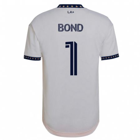 Kandiny Niño Camiseta Jonathan Bond #1 Blanco 1ª Equipación 2023/24 La Camisa Chile