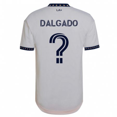 Kandiny Niño Camiseta Riley Dalgado #0 Blanco 1ª Equipación 2023/24 La Camisa Chile